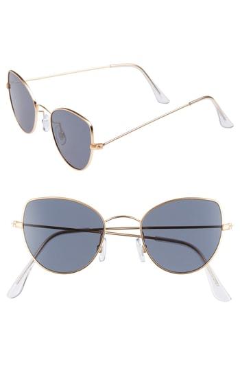 Women's Bp. 48mm Cat Eye Sunglasses - Black/ Gold