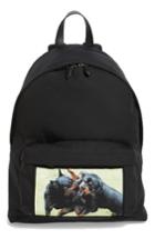Men's Givenchy Rottweiler Print Canvas Backpack -