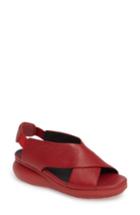 Women's Camper Balloon Slingback Wedge Sandal Us / 40eu - Red