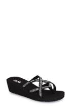 Women's Teva 'mandalyn' Wedge Sandal M - Black