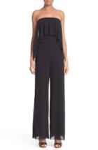 Women's Fuzzi Strapless Tulle Jumpsuit