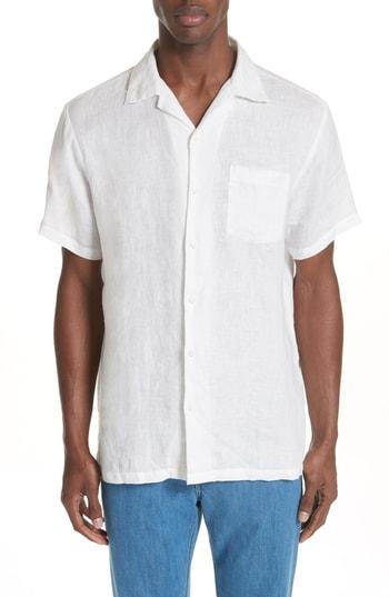 Men's Onia Vacation Sport Shirt - White