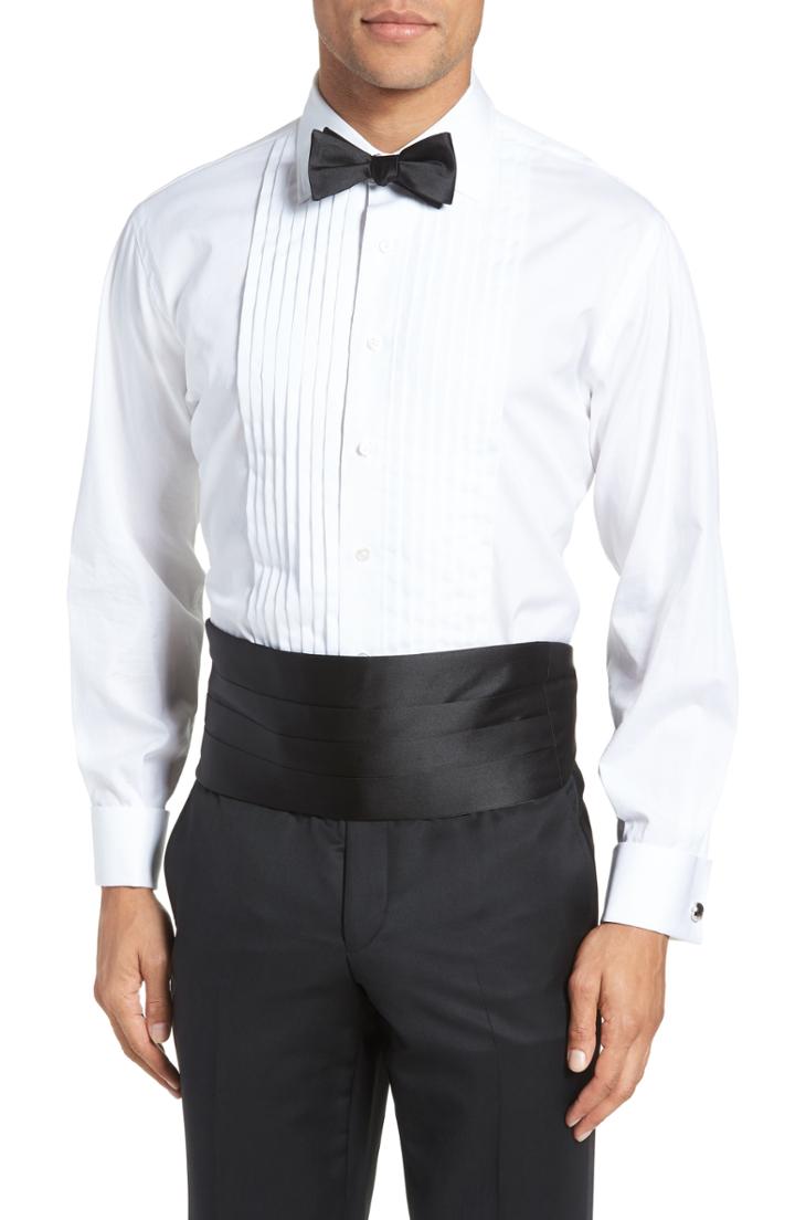 Men's Nordstrom Men's Shop Silk Cummerbund & Bow Tie Set