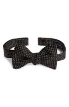 Men's David Donahue Dot Silk Bow Tie