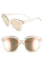 Women's Seafolly Palm Beach 54mm Cat Eye Sunglasses - Sand