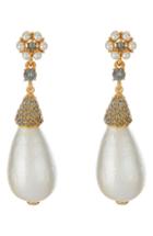 Women's Oscar De La Renta Imitation Pearl Drop Earrings