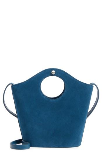 Elizabeth And James Market Leather Shopper - Blue