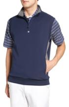 Men's Bobby Jones Rule 18 Tech Quarter Zip Vest, Size - Blue