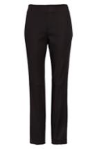 Women's Vince Camuto Side Zip Double Weave Pants - Black
