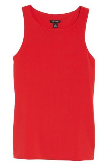 Women's Halogen Double Layer Tank - Red