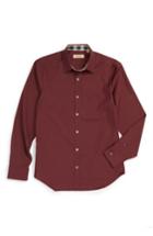 Men's Burberry Cambridge Aboyd Sport Shirt, Size - Red