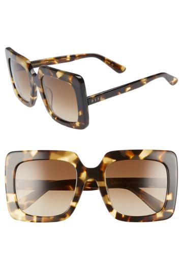 Women's Diff Sasha 53mm Polarized Sunglasses -