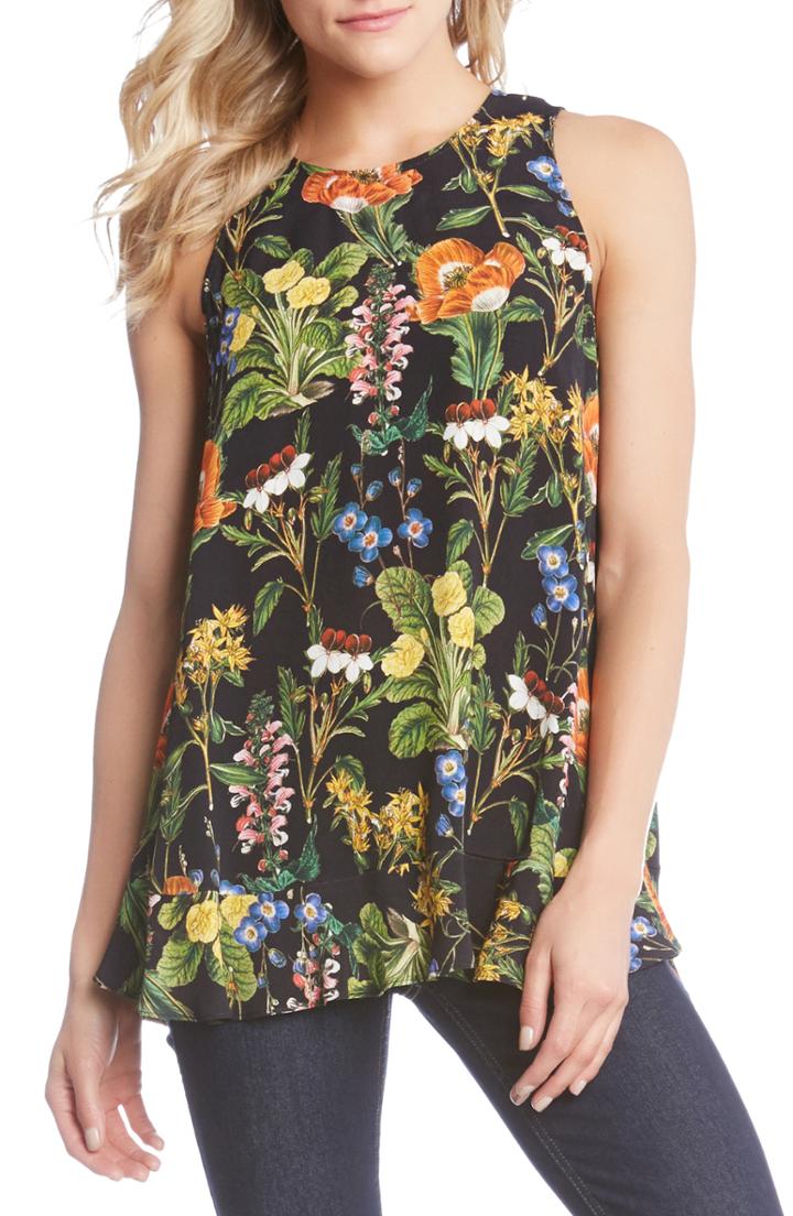 Women's 1.state Wildflower Flutter Sleeve Blouse