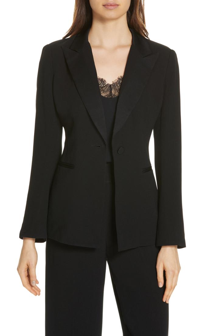 Women's Dvf Open Back Blazer
