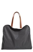 Marni Cushion Leather & Nylon Tote - Black