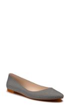 Women's Shoes Of Prey Ballet Flat .5 B - Grey