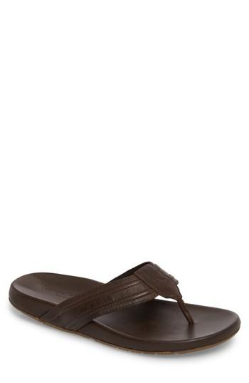 Men's Tommy Bahama Mayaguana Flip Flop M - Brown