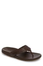 Men's Tommy Bahama Mayaguana Flip Flop M - Brown