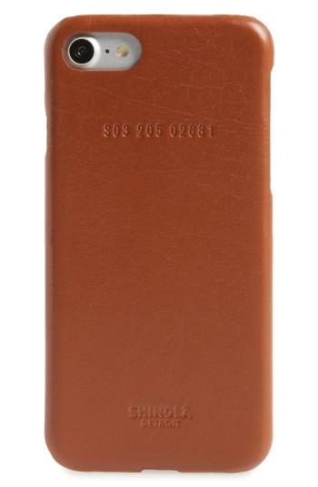 Shinola Iphone 7/7 Leather Case -