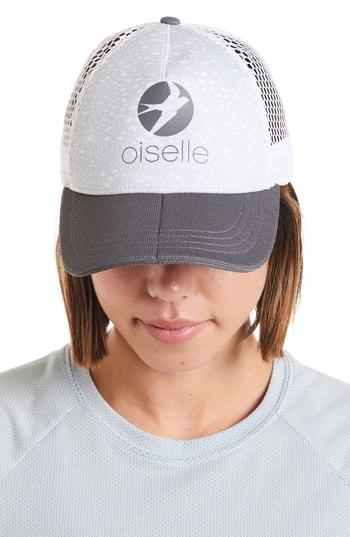 Women's Oiselle Trucker Cap - Grey