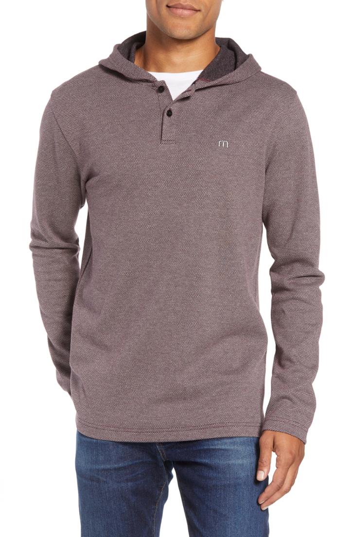 Men's Travis Mathew Sainz Hoodie - Red