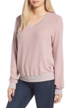 Women's Wildfox V-neck Pullover - Purple