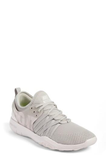 Women's Nike Free Tr 7 Premium Training Shoe M - Beige