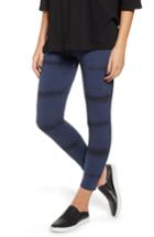 Women's Nordstrom Go-to Dip Dye High Waist Crop Leggings - Blue