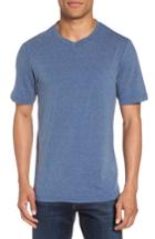 Men's Travis Mathew Scully V-neck T-shirt - Blue