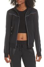 Women's Blanc Noir Jog Jacket - Black