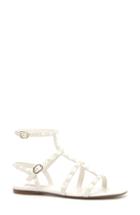 Women's Valentino Garavani Rockstud Block Heel Sandal Us / 35eu - Red