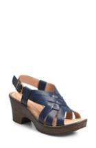 Women's B?rn Crevalle Platform Sandal M - Blue
