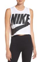Women's Nike Sportswear Essential Crop Tee - White
