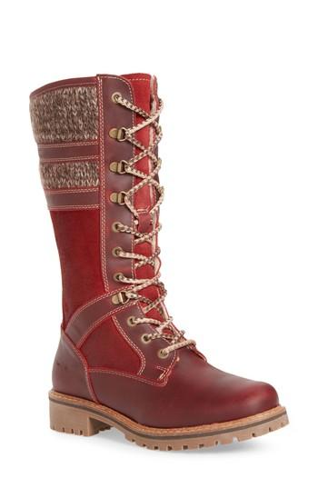 Women's Bos. & Co. Holding Waterproof Boot -9.5us / 40eu - Red