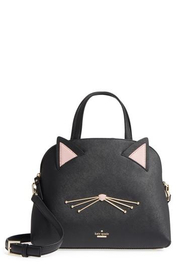 Kate Spade New York Cat - Lottie Satchel - Black