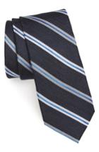 Men's Nordstrom Men's Shop Crosby Stripe Silk Blend Tie