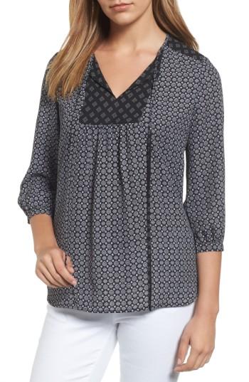 Women's Kut From The Kloth Maci Floral Top - Black