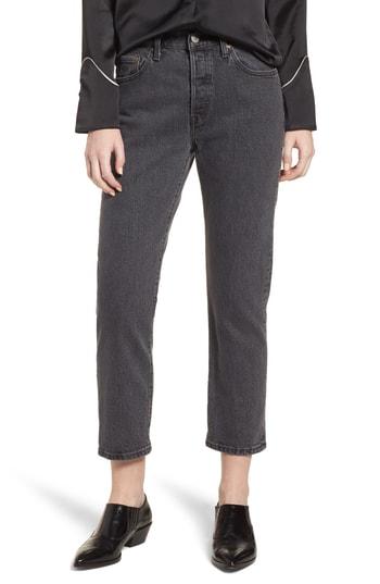Women's Levi's 501(tm) Crop Skinny Jeans X 26 - Black