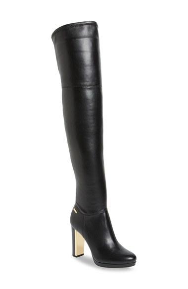 Women's Calvin Klein 'polomia' Platform Over The Knee Boot