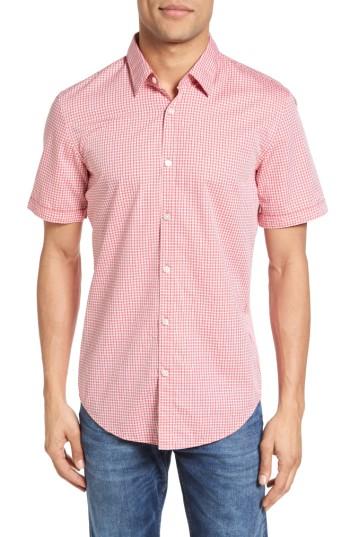 Men's Boss Ronn Extra Trim Fit Check Sport Shirt