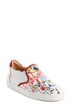 Women's Christian Louboutin Masteralta Loubitag Slip-on Sneaker .5us / 36.5eu - White