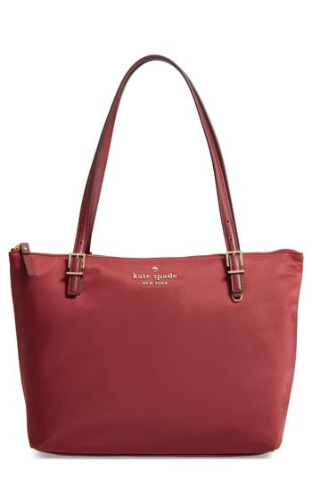 Kate Spade New York Watson Lane Small Maya Nylon Tote - Red
