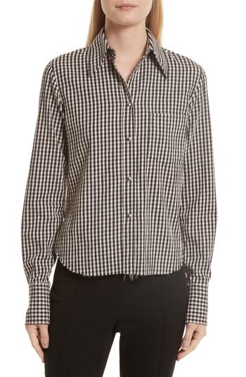 Women's Helmut Lang Gingham Check Shirt