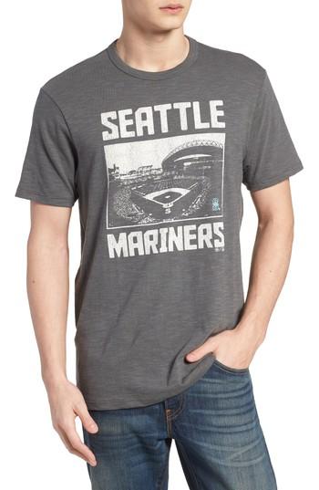Men's '47 Mlb Overdrive Scrum Seattle Mariners T-shirt - Grey