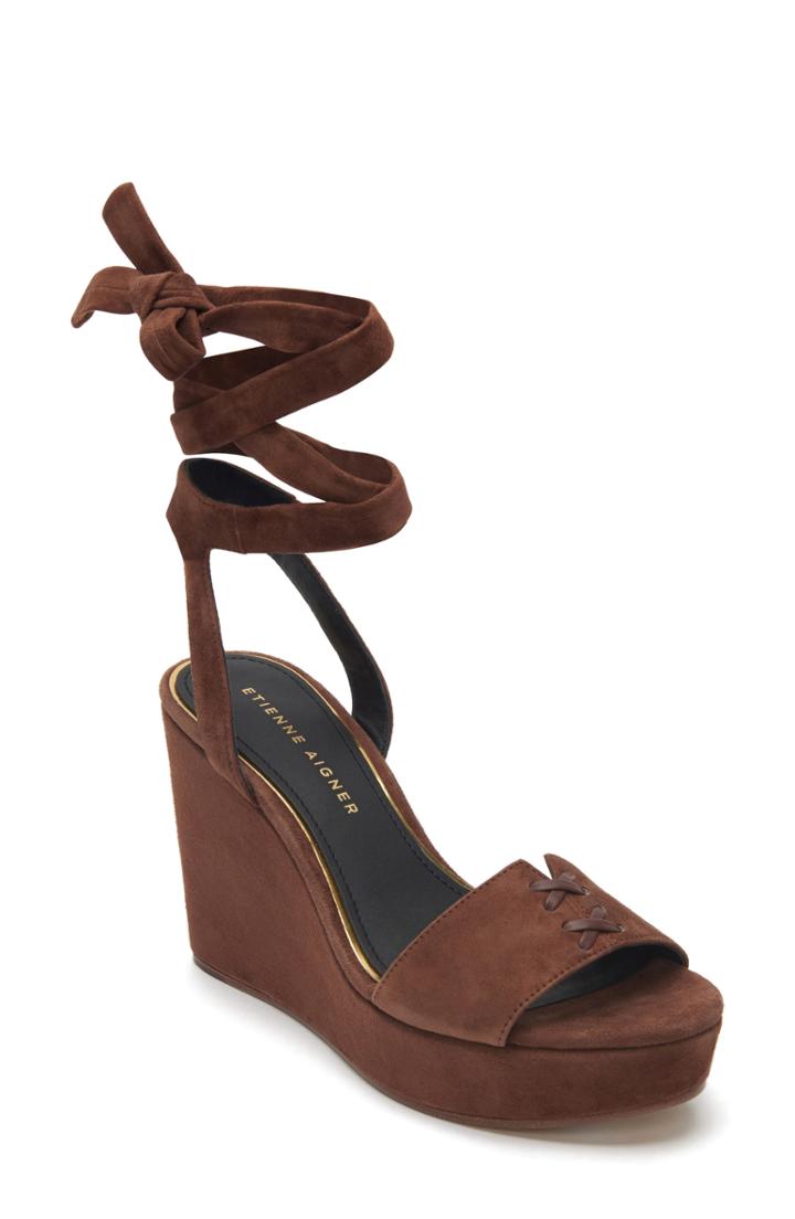 Women's Etienne Aigner Destroy Sandal .5 M - Brown