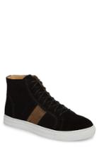 Men's English Laundry High Top Sneaker M - Black