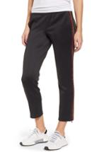 Women's Pam & Gela Rhinestone Track Pants, Size - Black