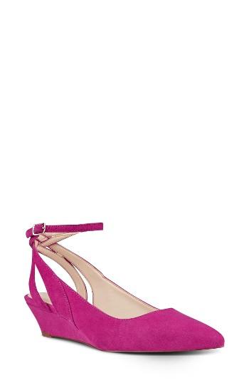 Women's Nine West Esme Wedge Pump .5 M - Pink