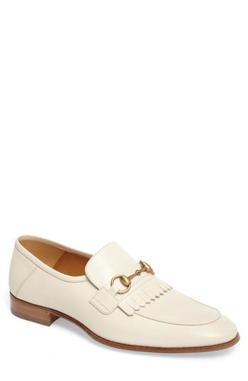 Men's Gucci Harbor Bit Loafer Us / 8uk - White