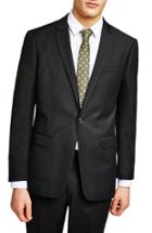 Men's Topman Slim Fit Suit Jacket 32 - Black